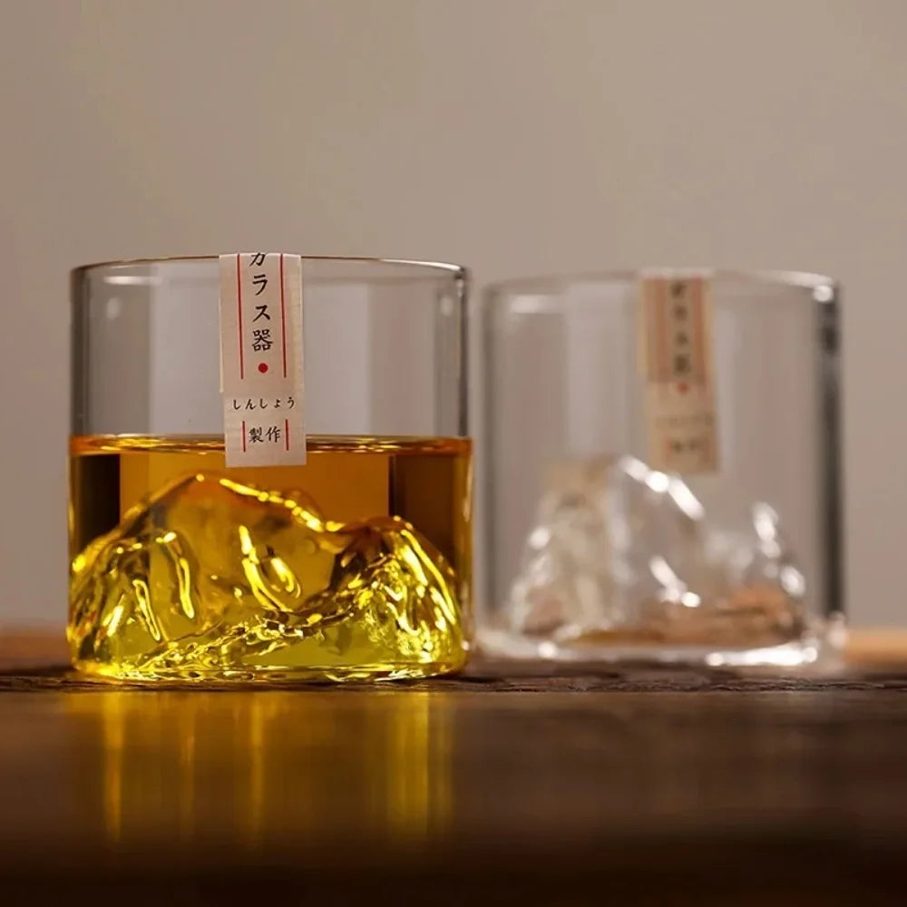 Mountain Crystal Whiskey Glass Set